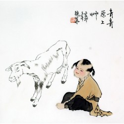 Chinese Figure Painting - CNAG007875