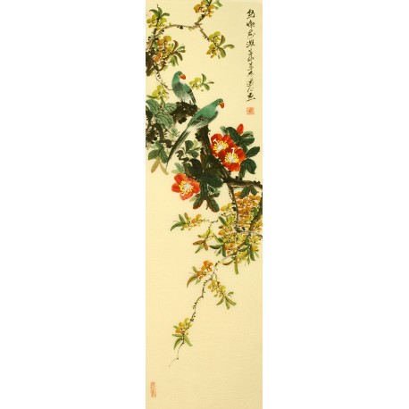 Chinese Peony Painting - CNAG007879