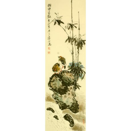 Chinese Peony Painting - CNAG007883
