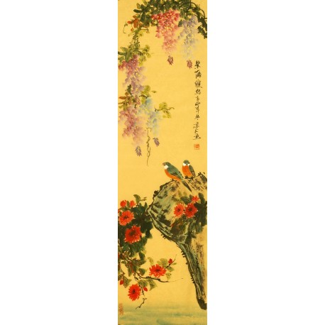 Chinese Peony Painting - CNAG007889