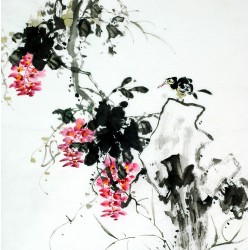 Chinese Lotus Painting - CNAG007890