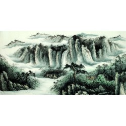 Chinese Landscape Painting - CNAG007898