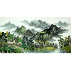 Chinese Landscape Painting - CNAG007900