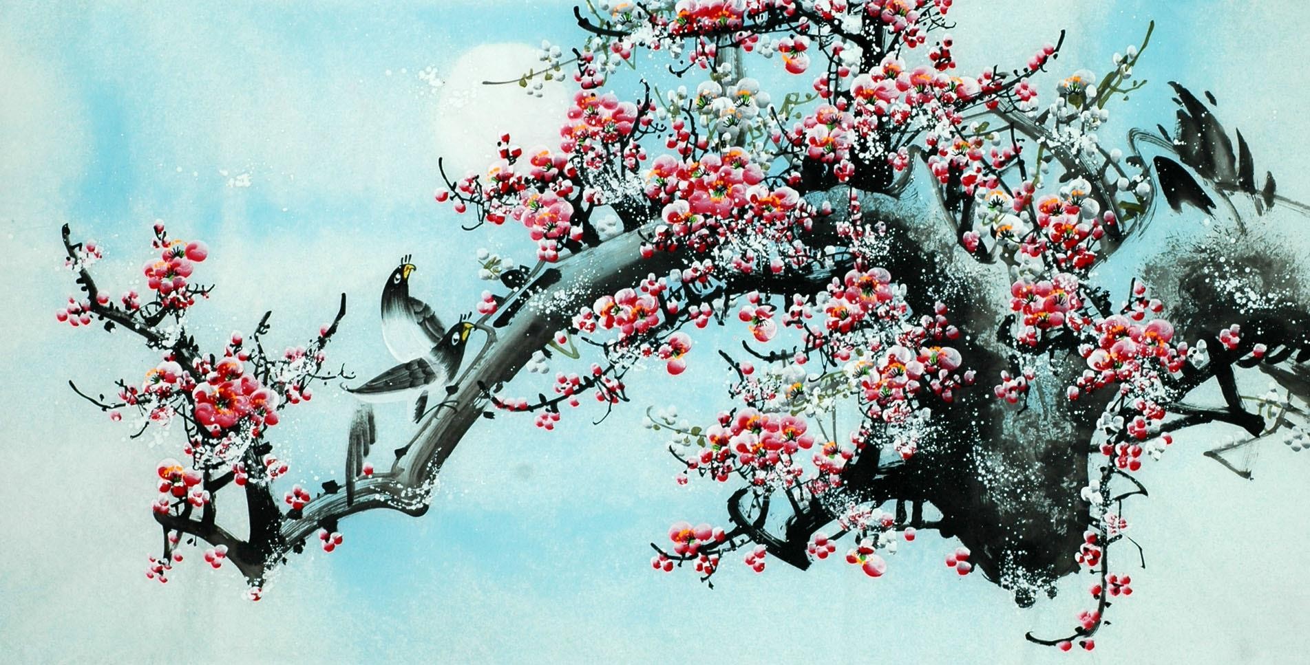 Chinese Plum Painting - CNAG007905