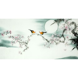 Chinese Lotus Painting - CNAG007906