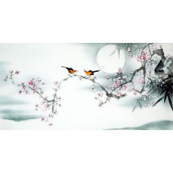 Chinese Lotus Painting - CNAG007907