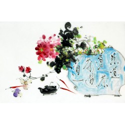 Chinese Flowers&Trees Painting - CNAG007908
