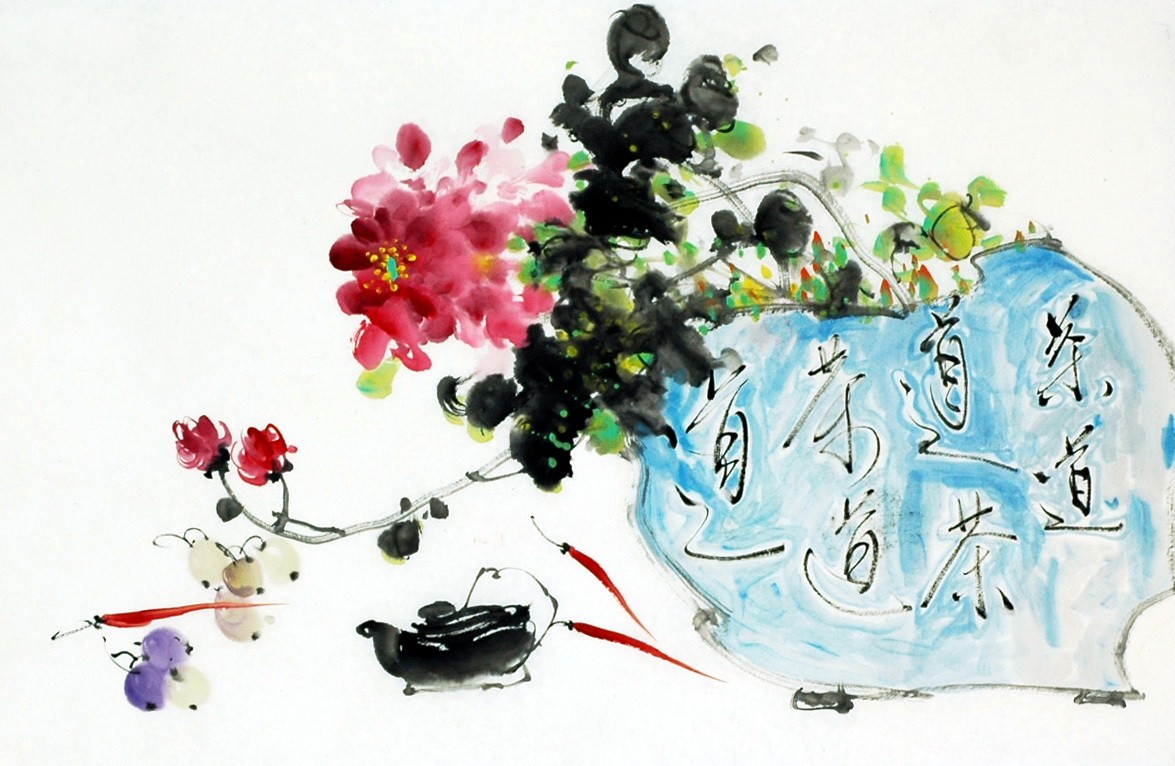 Chinese Flowers&Trees Painting - CNAG007908