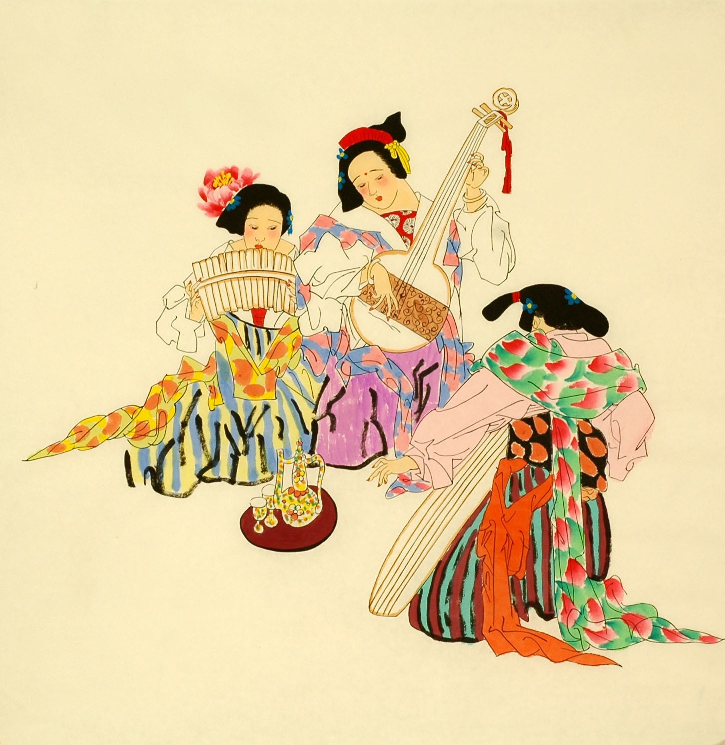 Chinese Figure Painting - CNAG007923