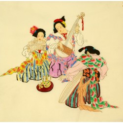 Chinese Figure Painting - CNAG007924