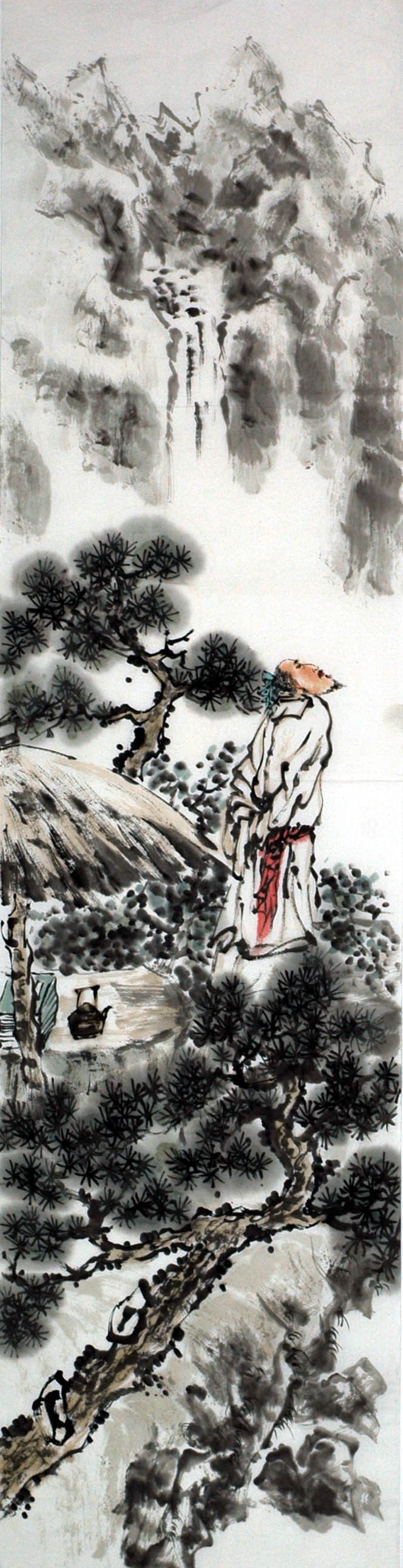 Chinese Figure Painting - CNAG007927