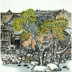 Chinese Landscape Painting - CNAG007933