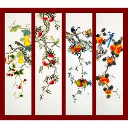 Chinese Flowers&Trees Painting - CNAG007934