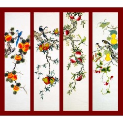 Chinese Flowers&Trees Painting - CNAG007935