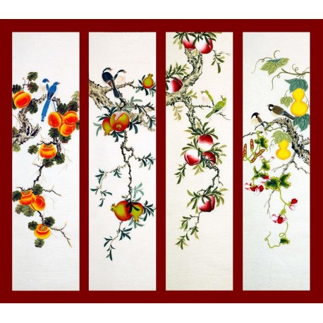 Chinese Flowers&Trees Painting - CNAG007935