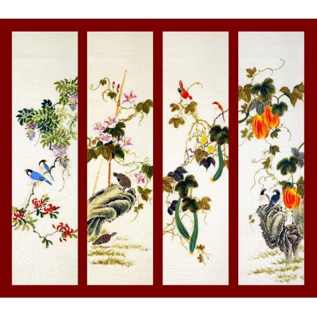 Chinese Flowers&Trees Painting - CNAG007936