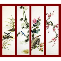 Chinese Flowers&Trees Painting - CNAG007939
