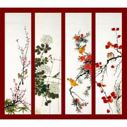 Chinese Flowers&Trees Painting - CNAG007940