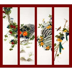 Chinese Flowers&Trees Painting - CNAG007941