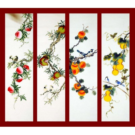 Chinese Flowers&Trees Painting - CNAG007942