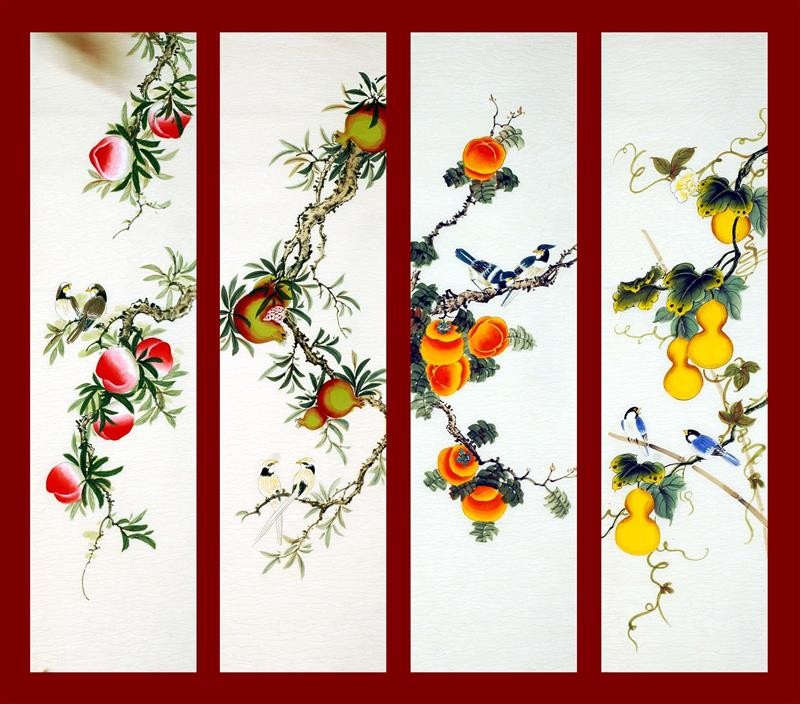Chinese Flowers&Trees Painting - CNAG007942