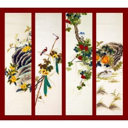 Chinese Flowers&Trees Painting - CNAG007944