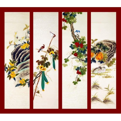 Chinese Flowers&Trees Painting - CNAG007944