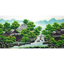 Chinese Landscape Painting - CNAG007948