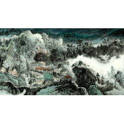 Chinese Landscape Painting - CNAG007955