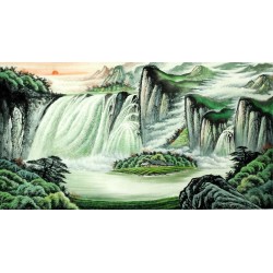 Chinese Landscape Painting - CNAG007956