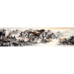 Chinese Landscape Painting - CNAG007958