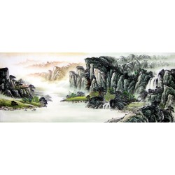 Chinese Landscape Painting - CNAG007963