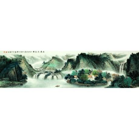 Chinese Landscape Painting - CNAG007964