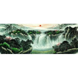 Chinese Landscape Painting - CNAG007967