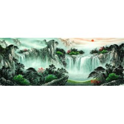 Chinese Landscape Painting - CNAG007968