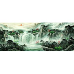 Chinese Landscape Painting - CNAG007973