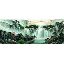 Chinese Landscape Painting - CNAG007974