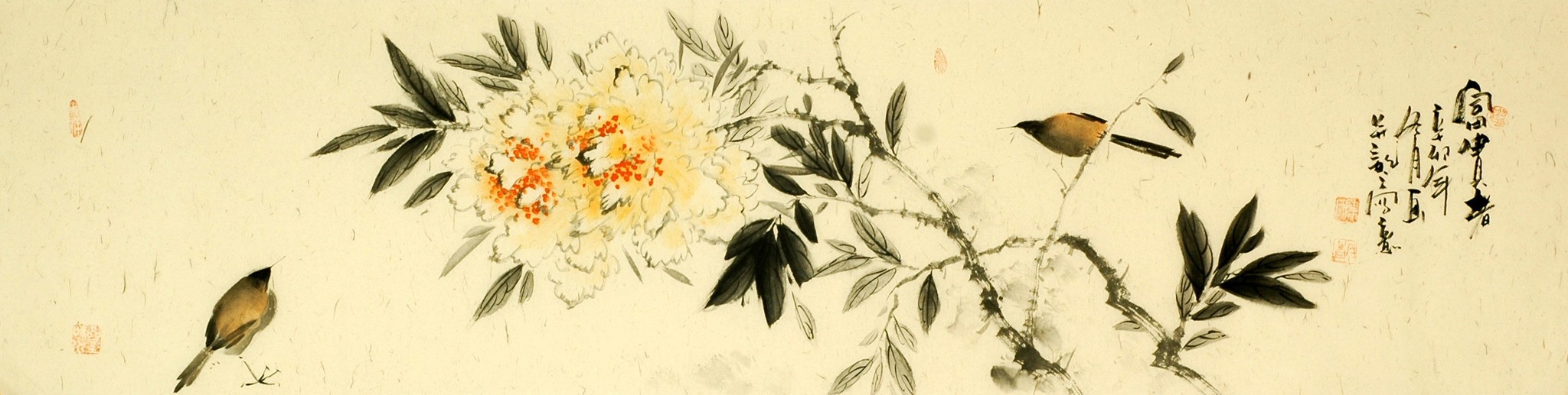 Chinese Flowers&Trees Painting - CNAG007977
