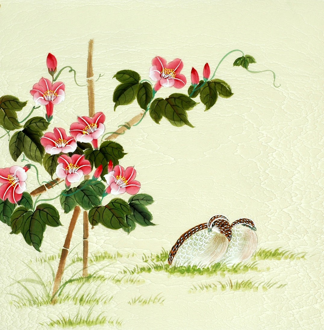 Chinese Flowers&Trees Painting - CNAG007978