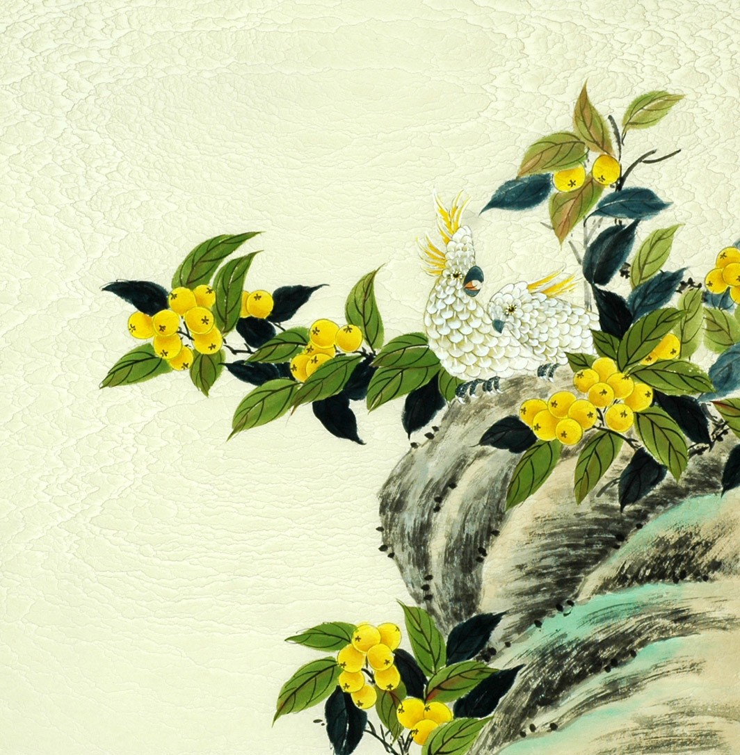 Chinese Flowers&Trees Painting - CNAG007981