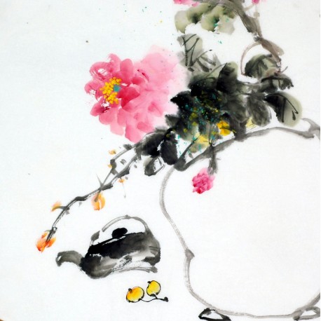 Chinese Flowers&Trees Painting - CNAG007986