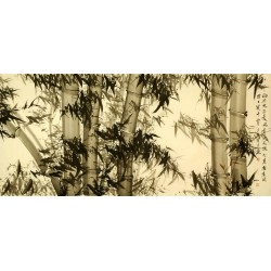 Chinese Bamboo Painting - CNAG008008