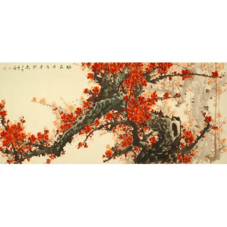 Chinese Plum Painting - CNAG008010
