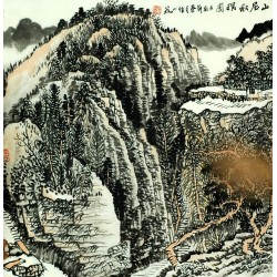 Chinese Landscape Painting - CNAG008023