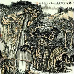 Chinese Landscape Painting - CNAG008024