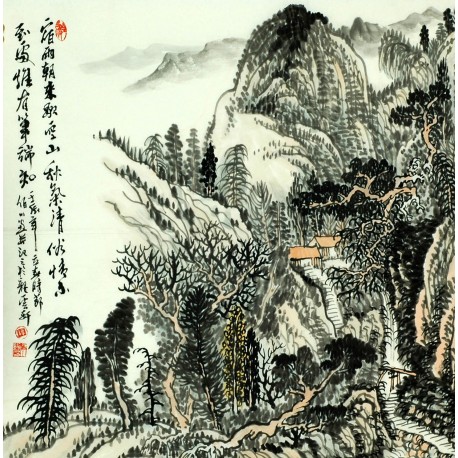 Chinese Landscape Painting - CNAG008026