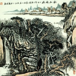 Chinese Landscape Painting - CNAG008030