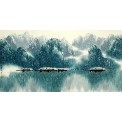 Chinese Aquarene Painting - CNAG008031