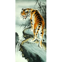Chinese Tiger Painting - CNAG008034