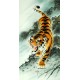 Chinese Tiger Painting - CNAG008041